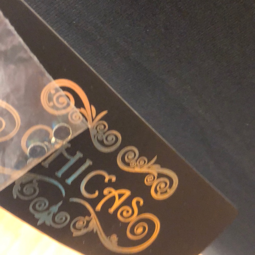 Black prom dress with rhinestones - Picture 7 of 8